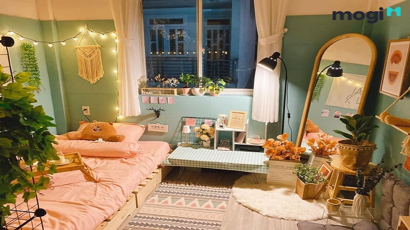 7 cách trang trí phòng trọ kiểu Hàn Quốc đẹp, dễ dàng 