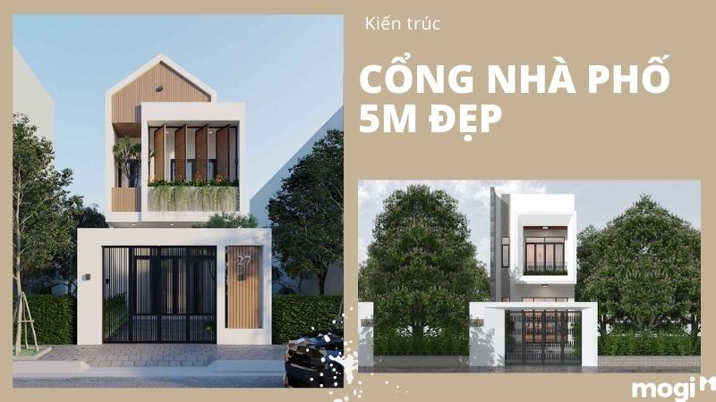 Lên ý tưởng thiết kế mẫu cổng đẹp cho nhà ống hứa hẹn sẽ gây sốt trong 2021   Kiến trúc Angcovat