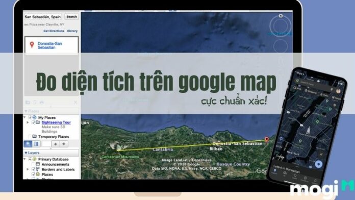 Đo diện tích đất trên google map